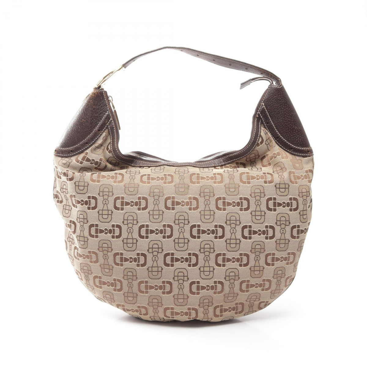 グッチ ホースビット ショルダーバッグ ベージュ系 ブラウン系 バッグ GUCCI