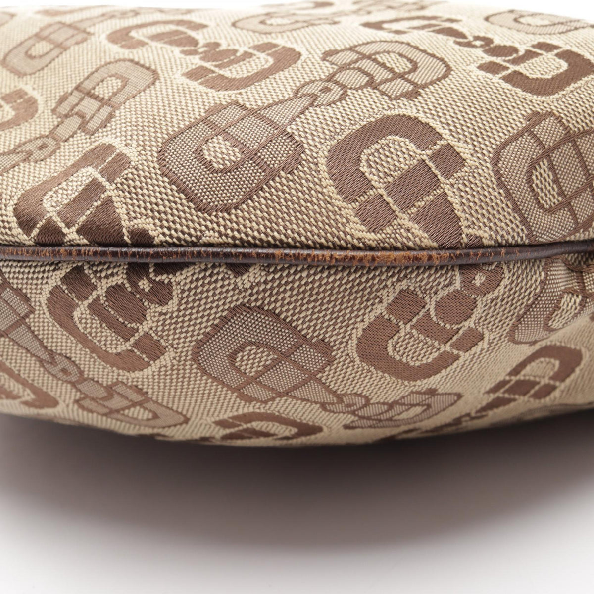グッチ ホースビット ショルダーバッグ ベージュ系 ブラウン系 バッグ GUCCI