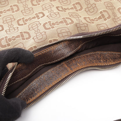グッチ ホースビット ショルダーバッグ ベージュ系 ブラウン系 バッグ GUCCI