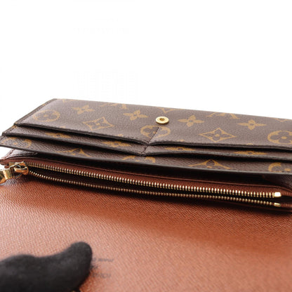 ルイ・ヴィトン ポルトフォイユ サラ 二つ折り長財布 ブラウン系 財布・小物 LOUIS VUITTON