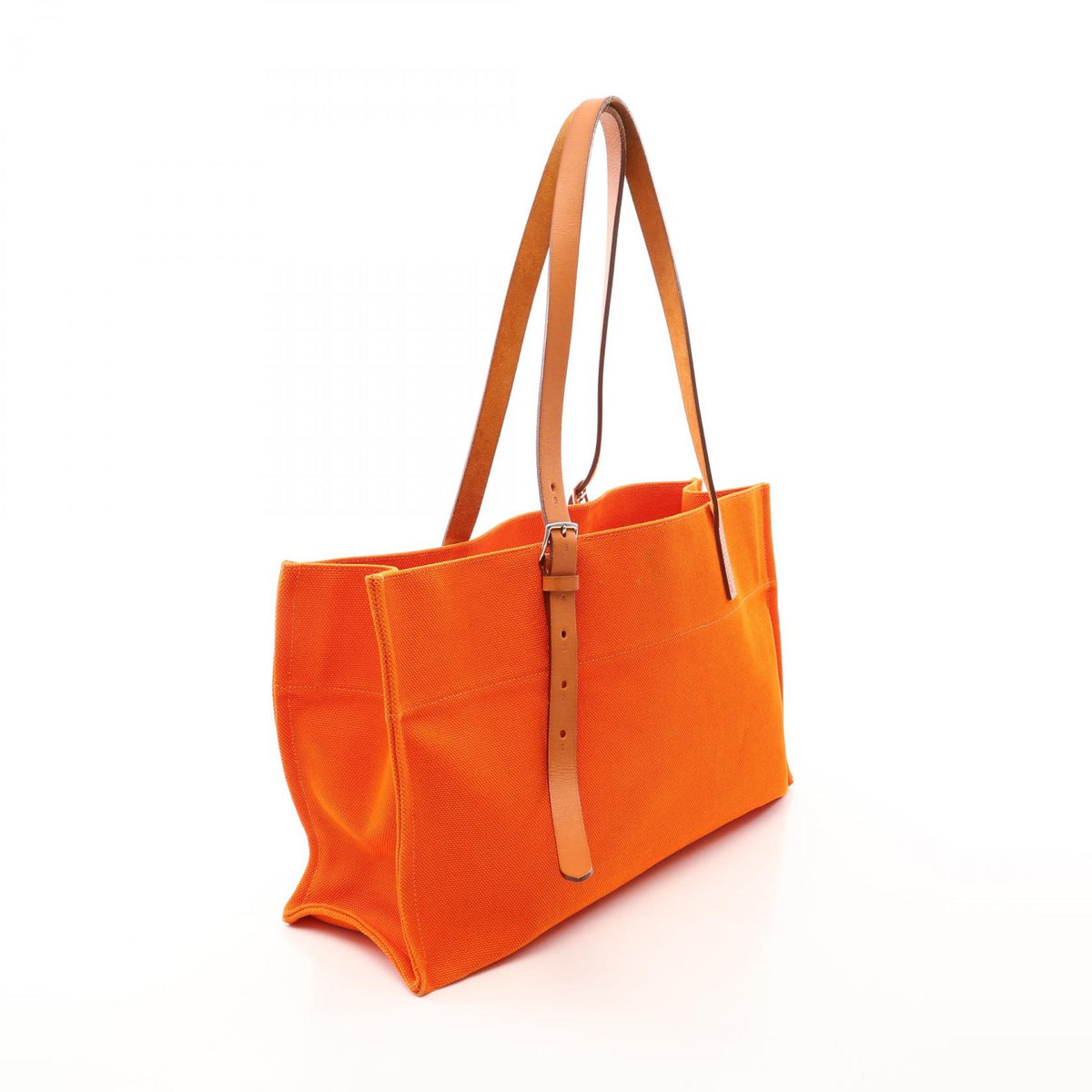 エルメス エトリヴィエール エラン トートバッグ オレンジ系 ベージュ系 トワルゴエラン バッグ HERMES