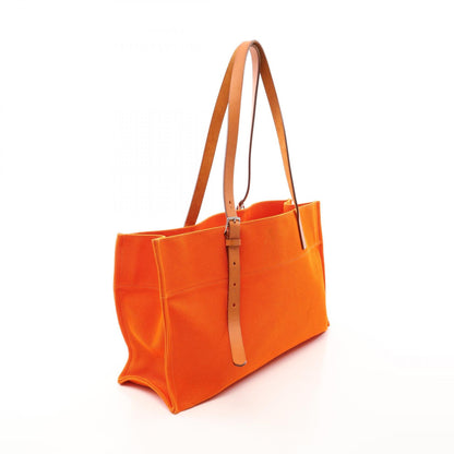 エルメス エトリヴィエール エラン トートバッグ オレンジ系 ベージュ系 トワルゴエラン バッグ HERMES