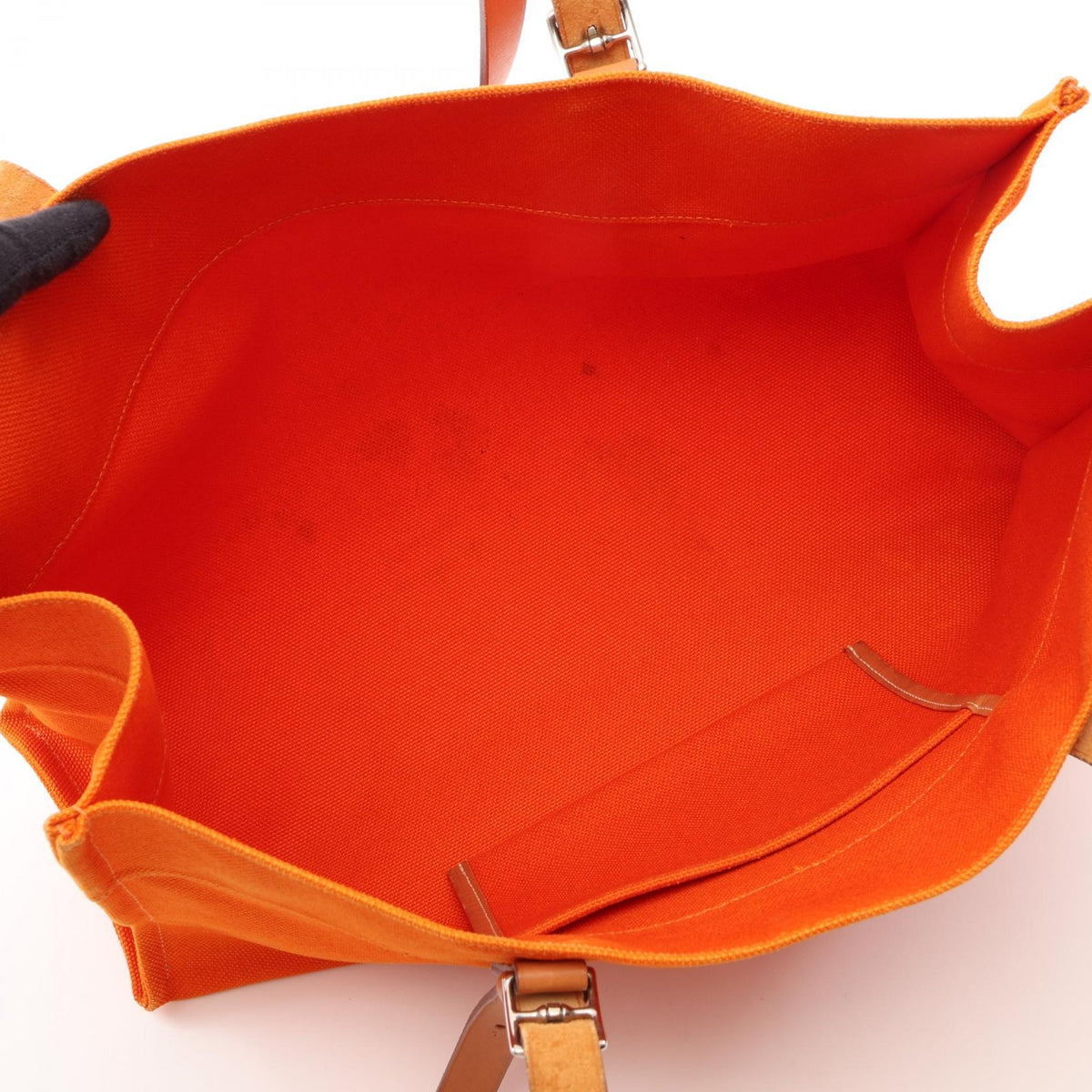 エルメス エトリヴィエール エラン トートバッグ オレンジ系 ベージュ系 トワルゴエラン バッグ HERMES