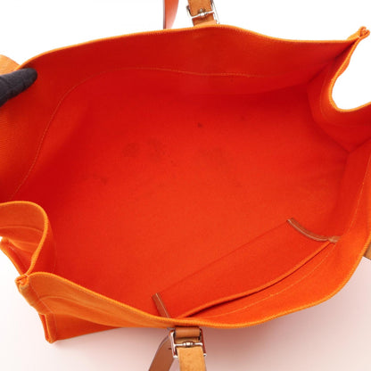 エルメス エトリヴィエール エラン トートバッグ オレンジ系 ベージュ系 トワルゴエラン バッグ HERMES