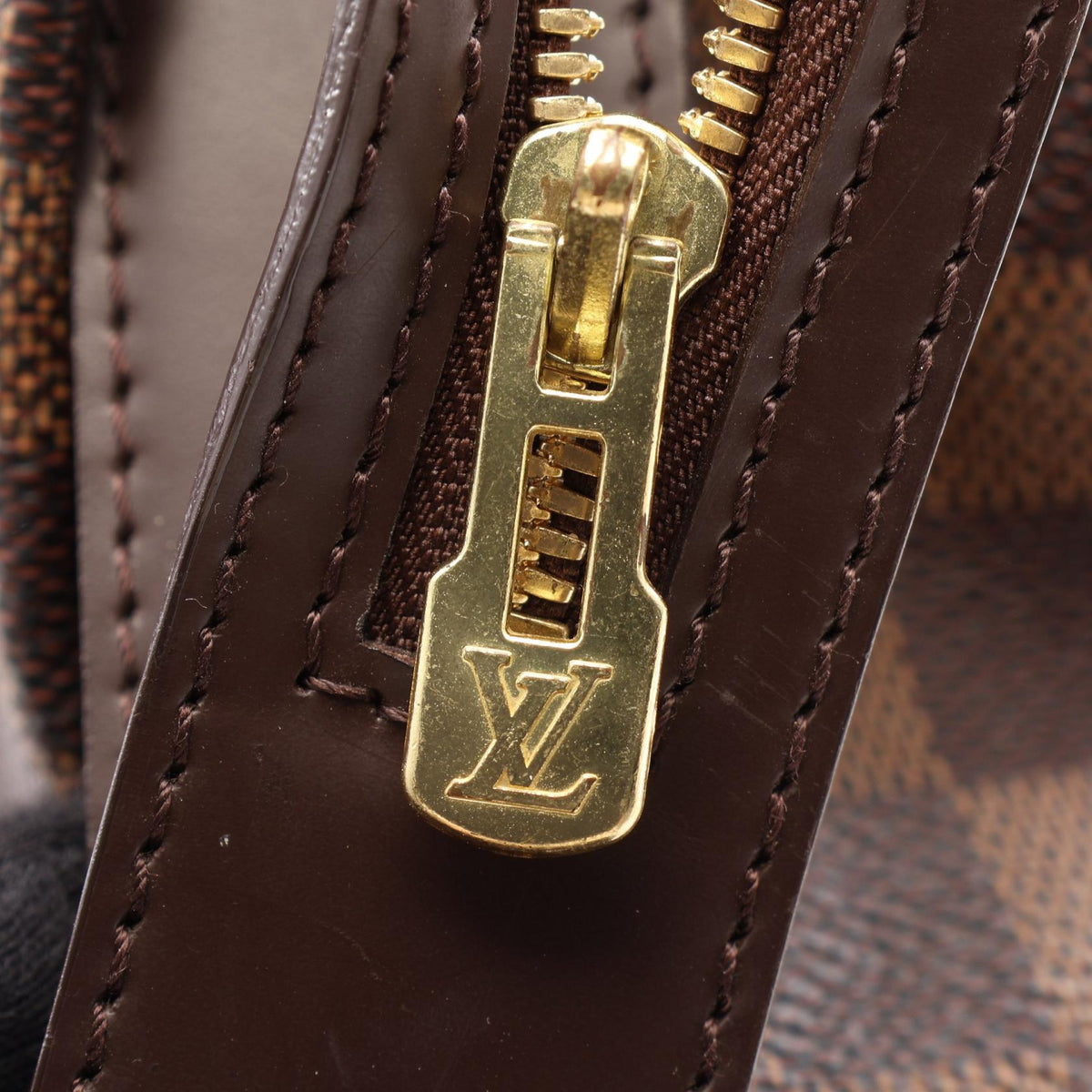 ルイ・ヴィトン チェルシー トートバッグ ブラウン系 エベヌ バッグ LOUIS VUITTON