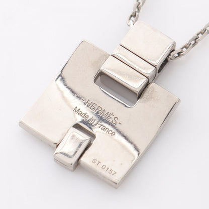 エルメス EILEEN アイリーン ネックレス シルバー系 レッド系
