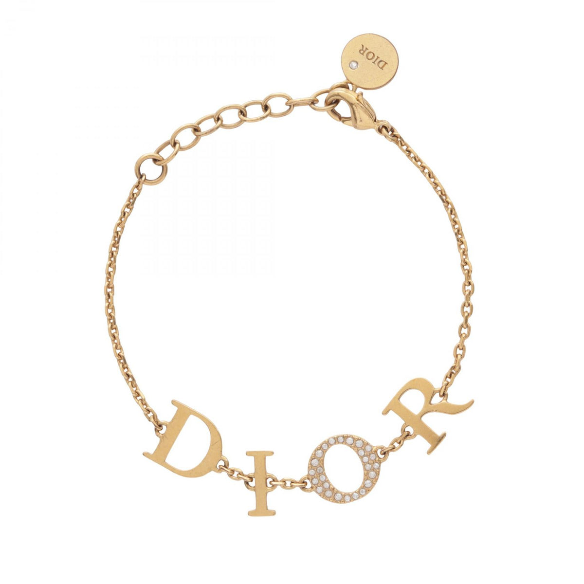 ディオール Dio(r)evolution ディオレボリューション ブレスレット ゴールド系 クリア系 アクセサリー DIOR