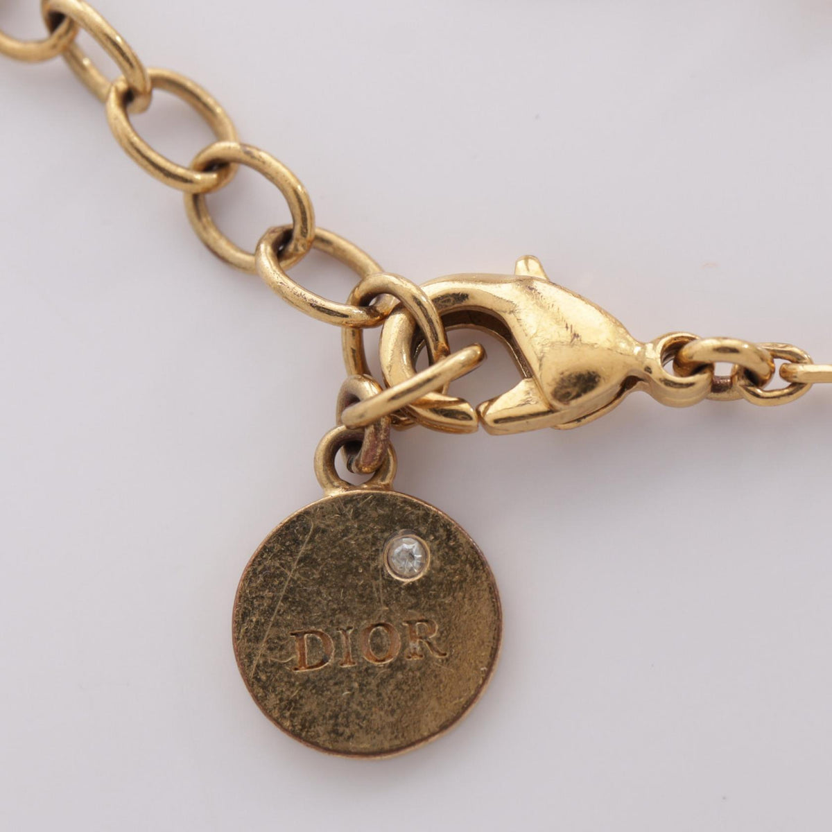 ディオール Dio(r)evolution ディオレボリューション ブレスレット ゴールド系 クリア系 アクセサリー DIOR