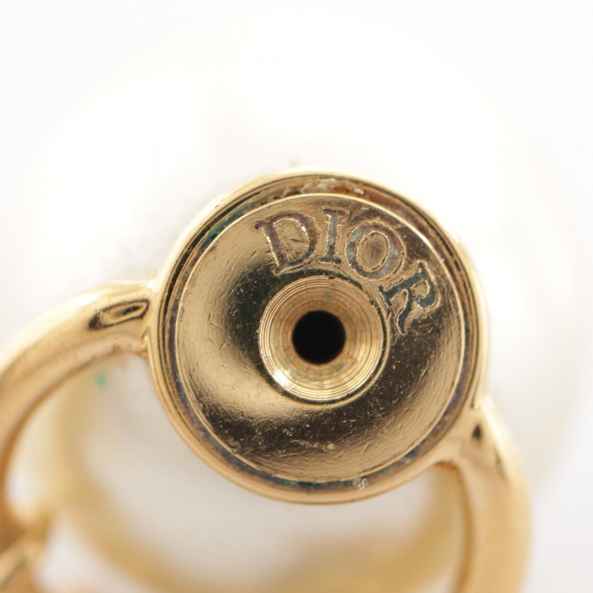 ディオール Dior Tribales トライバル ピアス ホワイト系 クリア系 アクセサリー DIOR