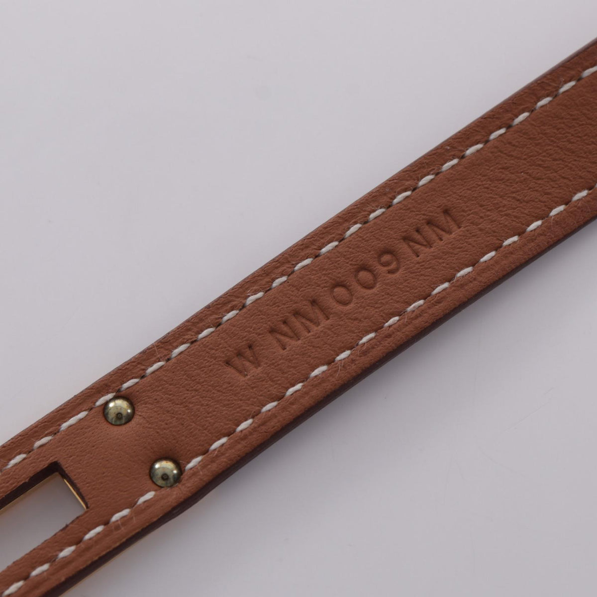 エルメス ケリー ゴールド W刻印 ネックレス ブラウン系 シルバー系 ヴォースイフト アクセサリー HERMES