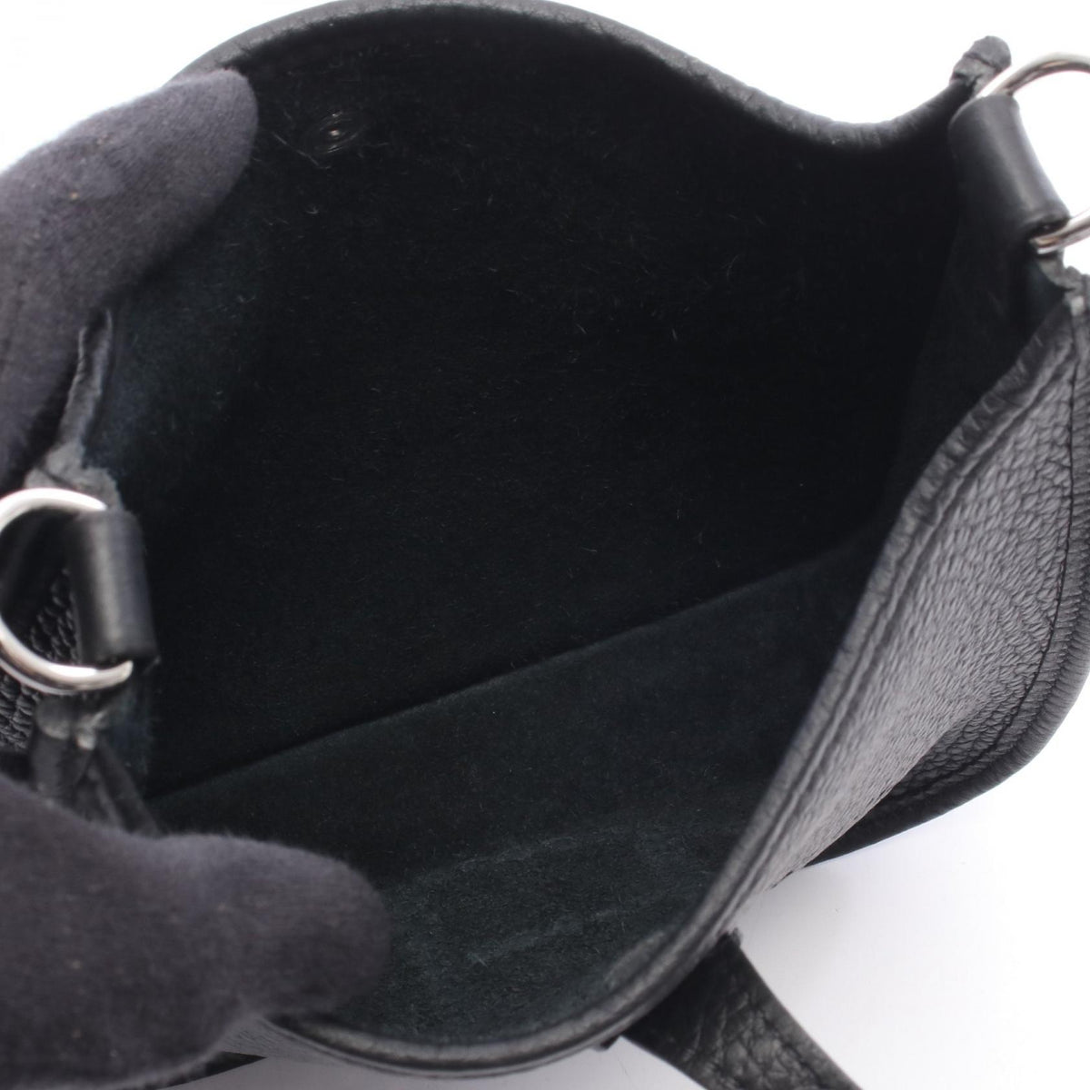 エルメス エヴリンTPM ショルダーバッグ ブラック系 トリヨンクレマンス バッグ HERMES