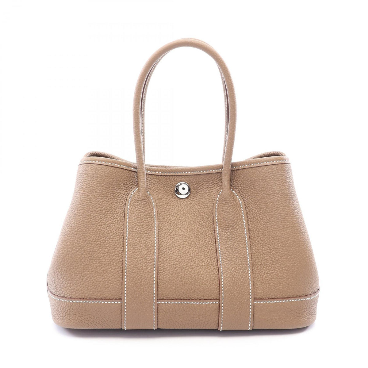 エルメス ネオガーデン23 エトゥープ ハンドバッグ グレー系 ネゴンダ バッグ HERMES