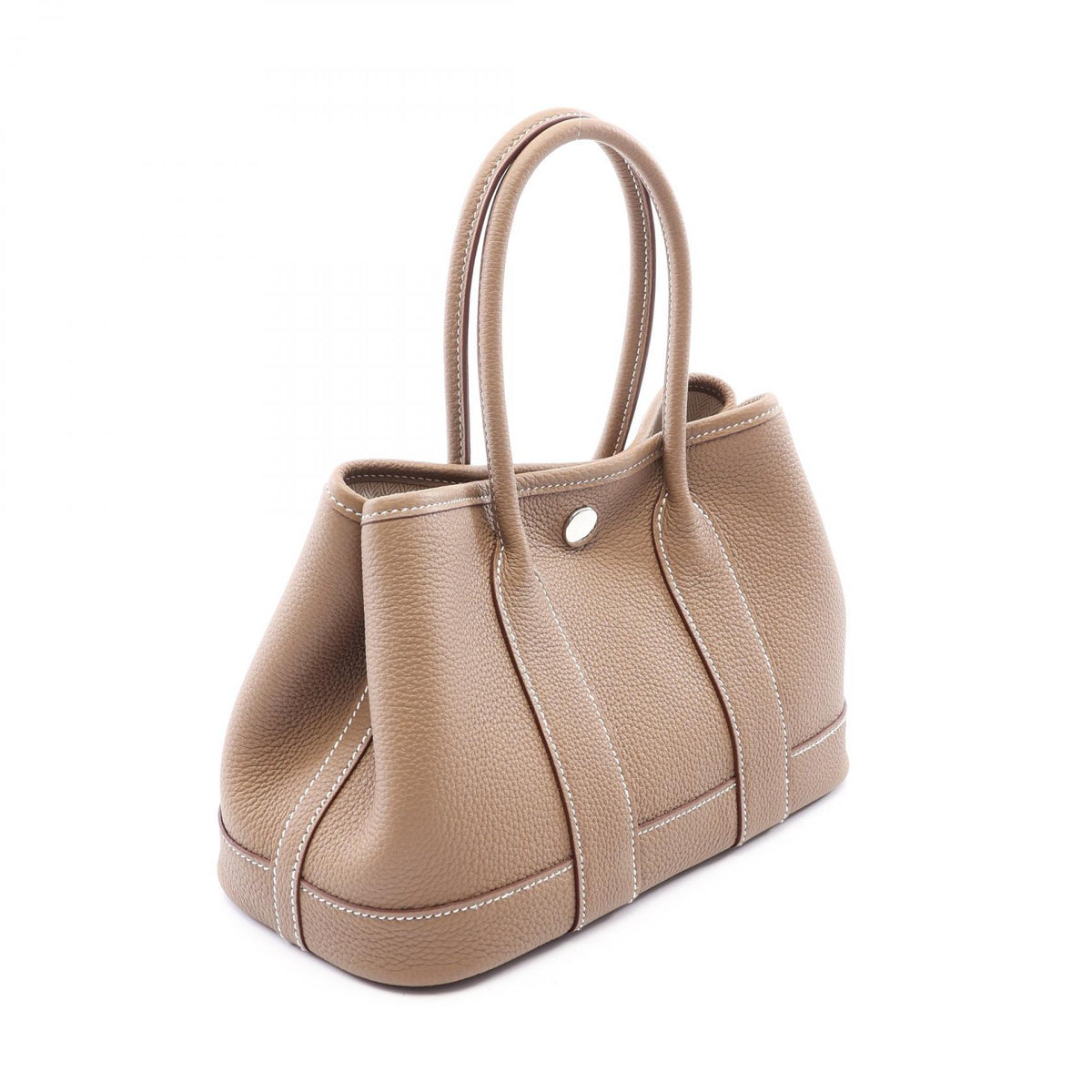 エルメス ネオガーデン23 エトゥープ ハンドバッグ グレー系 ネゴンダ バッグ HERMES