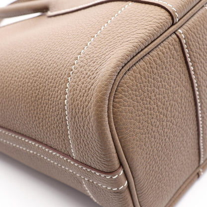 エルメス ネオガーデン23 エトゥープ ハンドバッグ グレー系 ネゴンダ バッグ HERMES