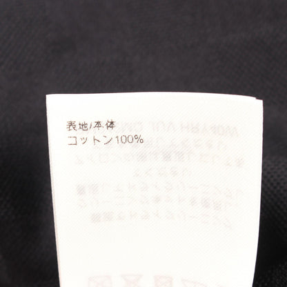 ルイ・ヴィトン ダミエ ロゴ刺繍 半袖Tシャツ ブラック系 トップス LOUIS VUITTON