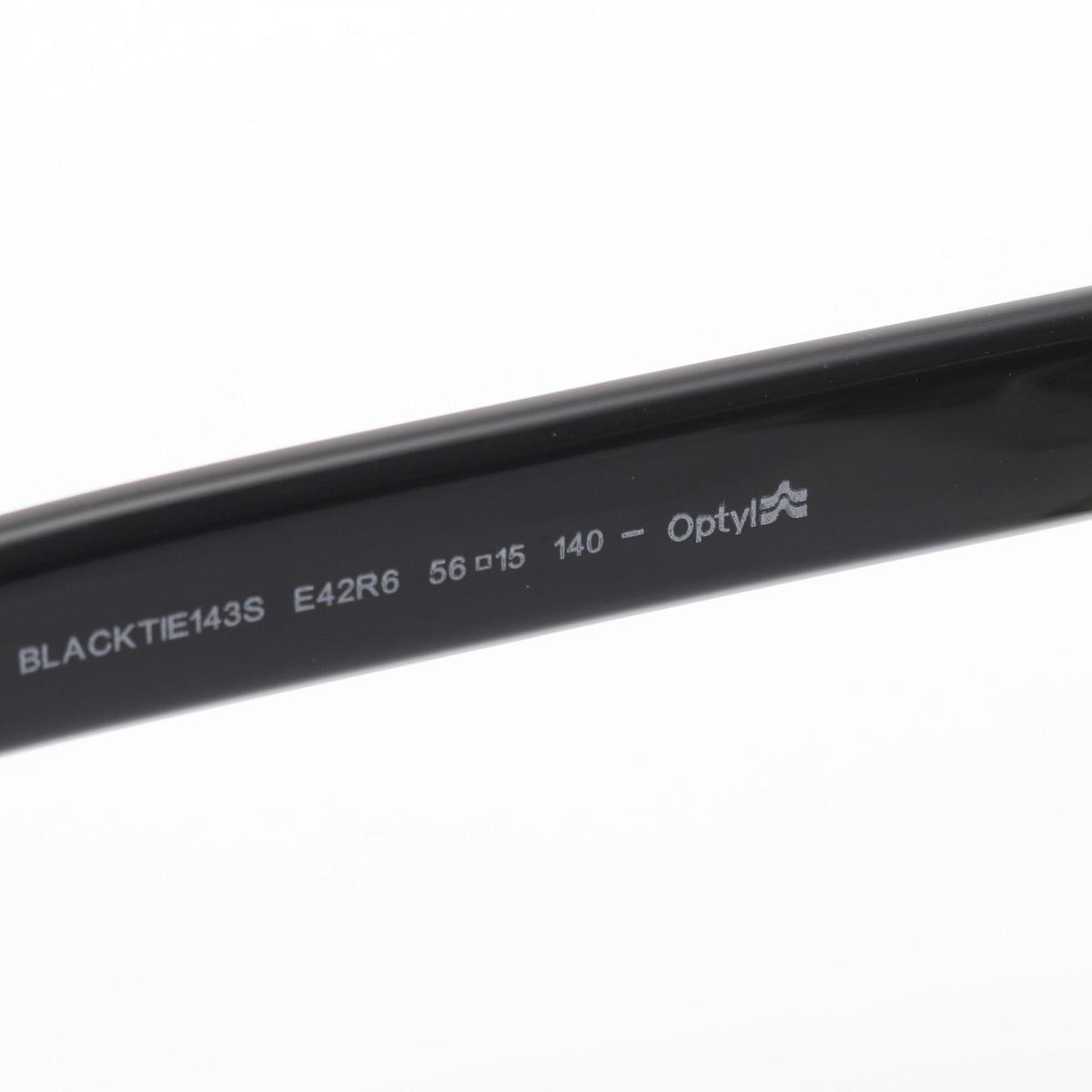 ディオール・オム BLACKTIE サングラス ブラック系 イエロー系