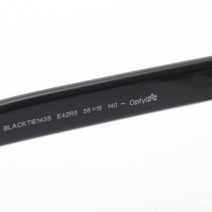 ディオール・オム BLACKTIE サングラス ブラック系 イエロー系