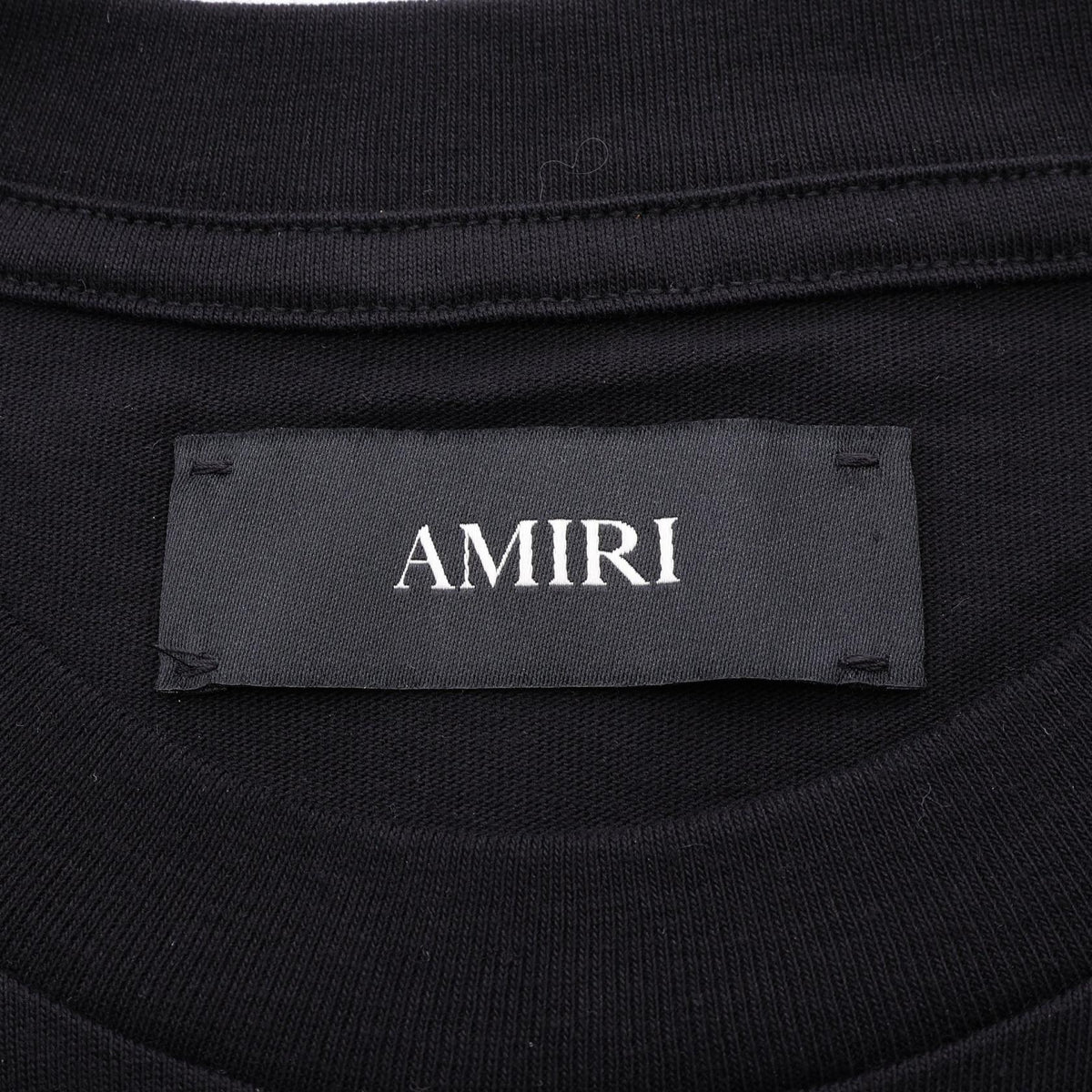 アミリ BONES STACKED 半袖Tシャツ ブラック系 トップス AMIRI