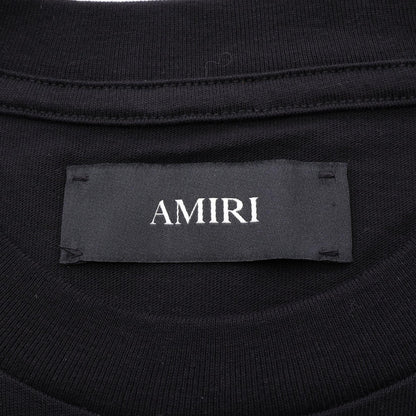 アミリ BONES STACKED 半袖Tシャツ ブラック系 トップス AMIRI