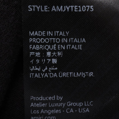 アミリ BONES STACKED 半袖Tシャツ ブラック系 トップス AMIRI
