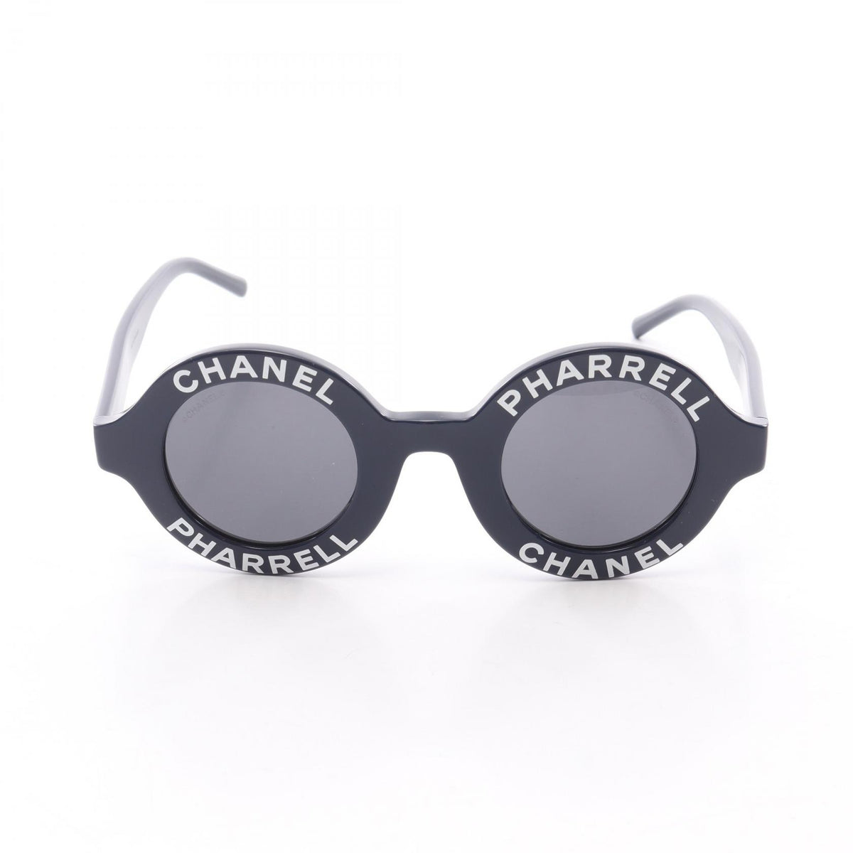 シャネル CHANEL × PHARRELL サングラス ネイビー系 ホワイト系