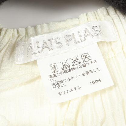 プリーツプリーズ プリーツ パンツ ホワイト系 ボトムス PLEATS PLEASE
