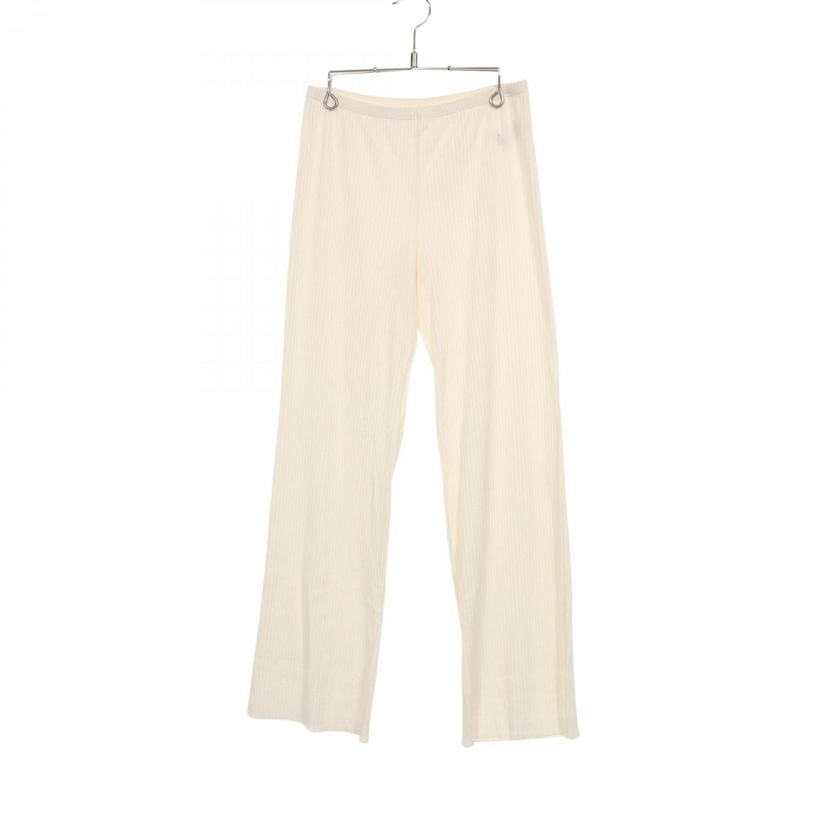 プリーツプリーズ フリンジ パンツ ホワイト系 ボトムス PLEATS PLEASE