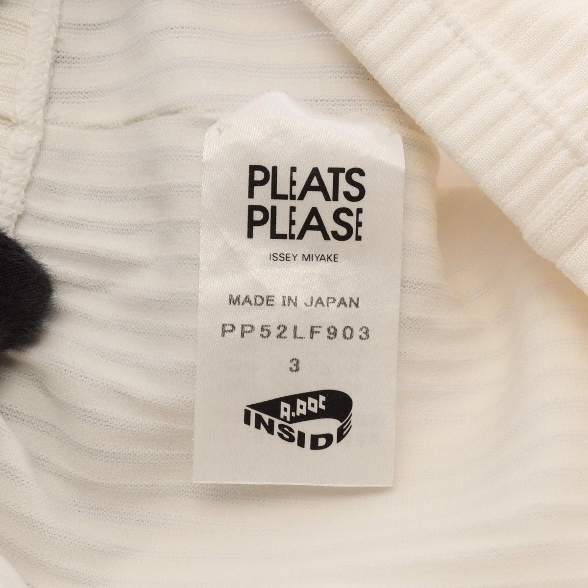プリーツプリーズ フリンジ パンツ ホワイト系 ボトムス PLEATS PLEASE