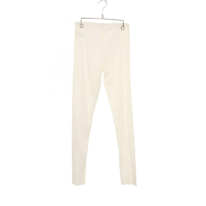 プリーツプリーズ リブ フリンジ レギンス パンツ ホワイト系 ボトムス PLEATS PLEASE