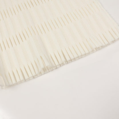 プリーツプリーズ リブ フリンジ レギンス パンツ ホワイト系 ボトムス PLEATS PLEASE