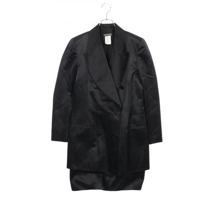 ジョルジオアルマーニ ダブルブレスト セットアップ ブラック系 スーツ GIORGIO ARMANI