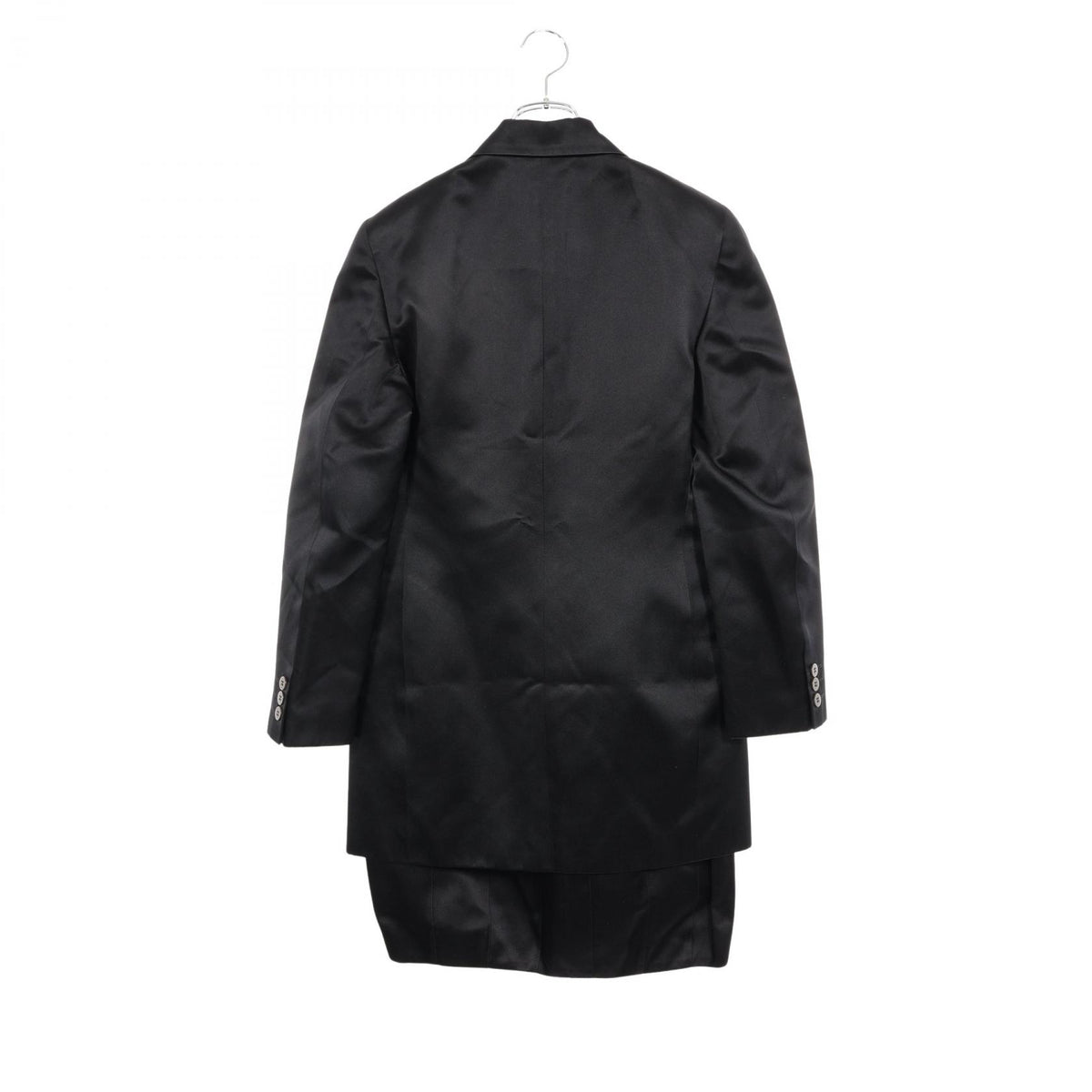 ジョルジオアルマーニ ダブルブレスト セットアップ ブラック系 スーツ GIORGIO ARMANI