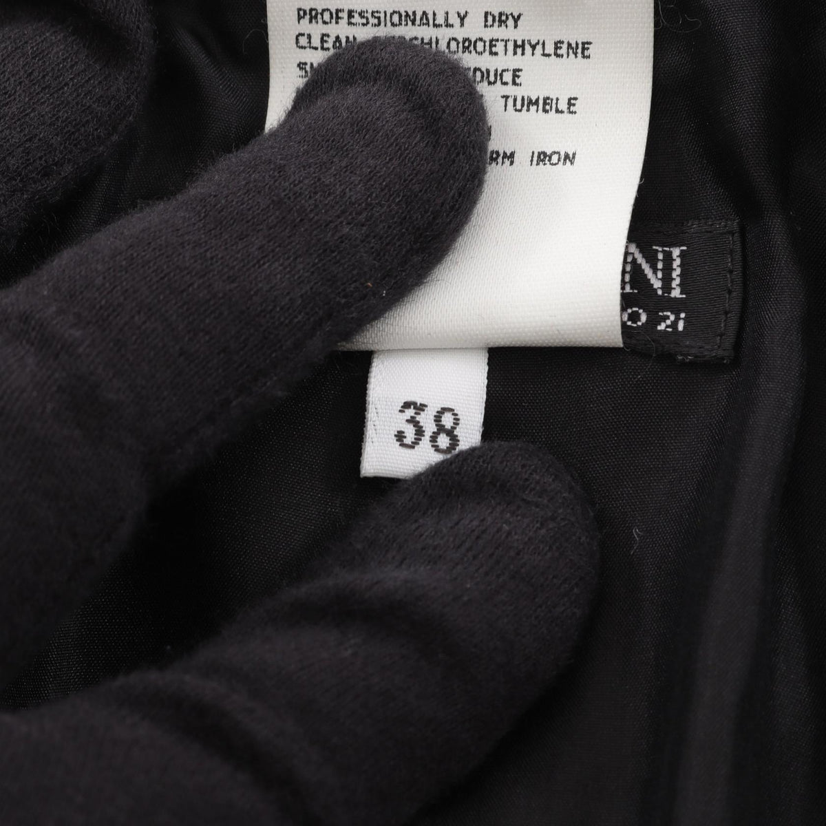 ジョルジオアルマーニ ダブルブレスト セットアップ ブラック系 スーツ GIORGIO ARMANI