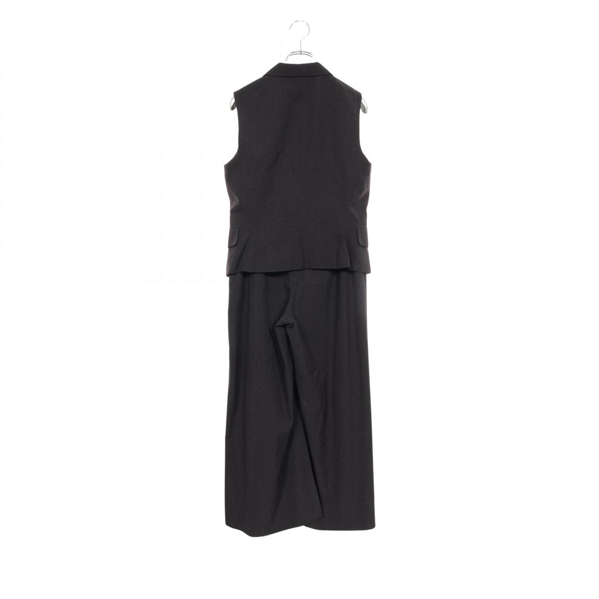 ジルサンダー ノースリーブジャケット セットアップ グレー系 スーツ JIL SANDER
