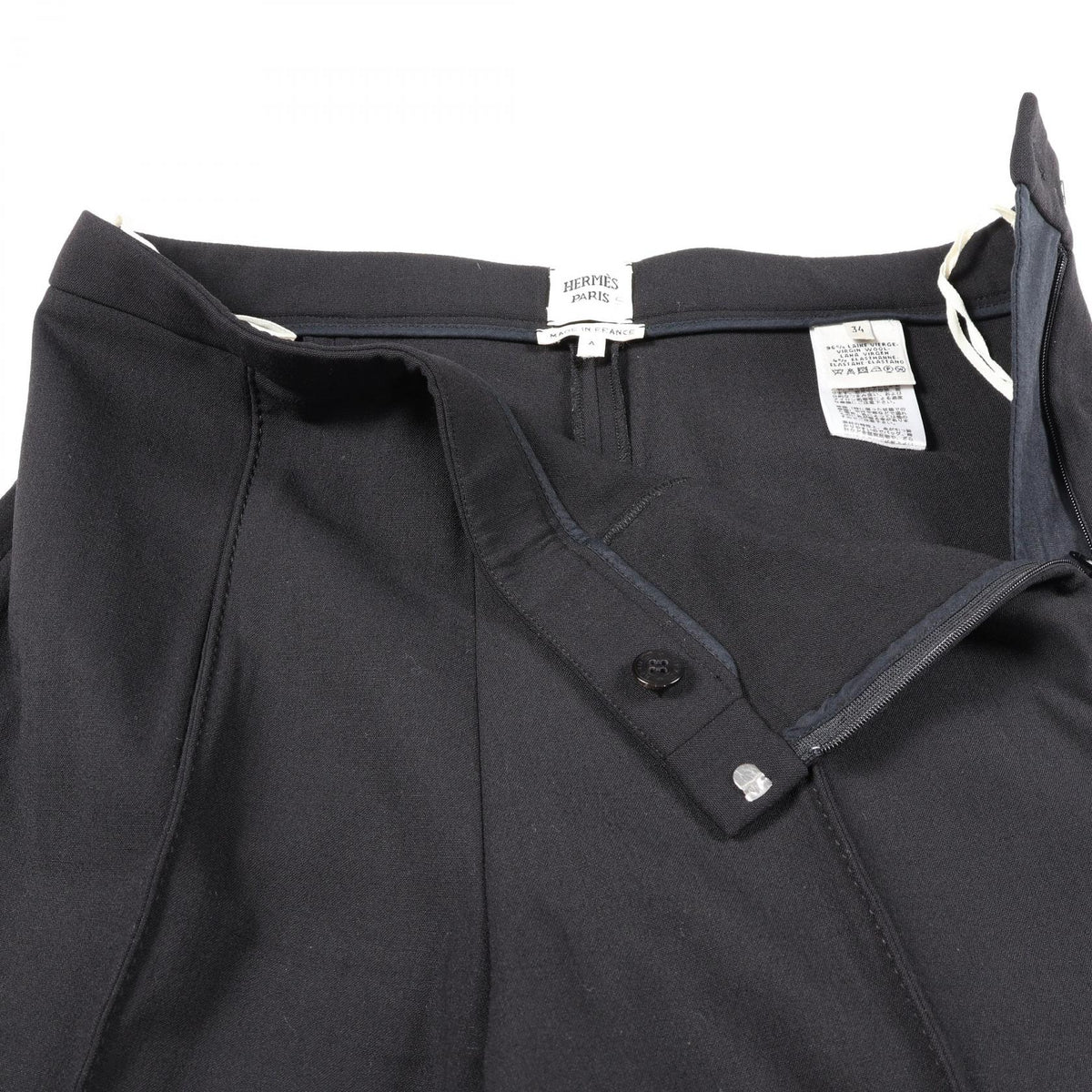 エルメス パンツ ブラック系 ボトムス HERMES