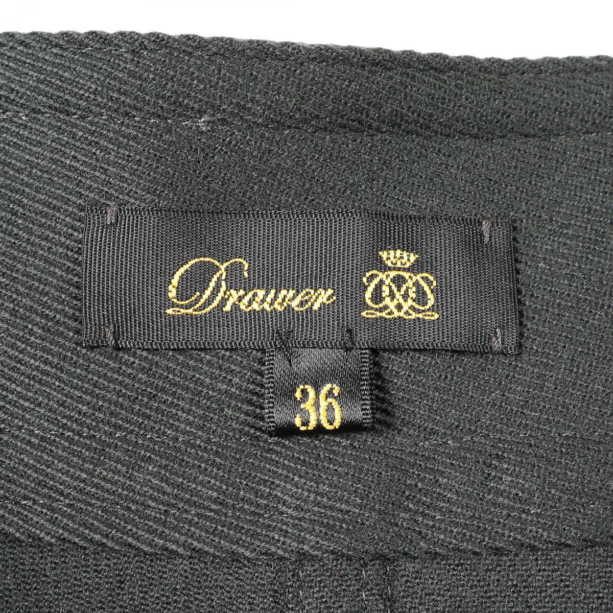 ドゥロワー リボンベルト パンツ グリーン系 ボトムス DRAWER