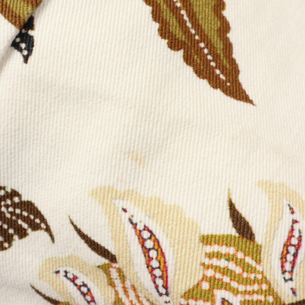 エトロ ボタニカル パンツ ホワイト系 ブラウン系 ボトムス ETRO