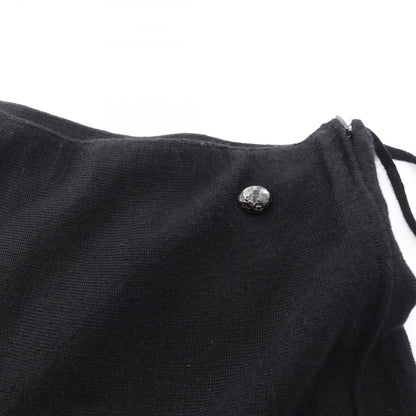 シャネル プリーツ ニット スカート ブラック系 ボトムス CHANEL