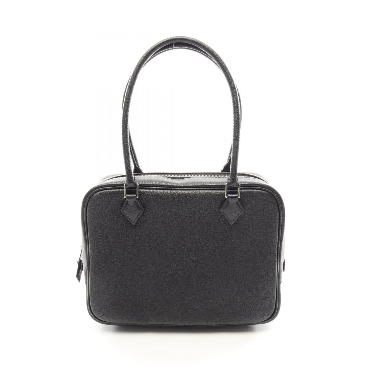 エルメス ミニプリュム20 ハンドバッグ ブラック系 シェーブル バッグ HERMES