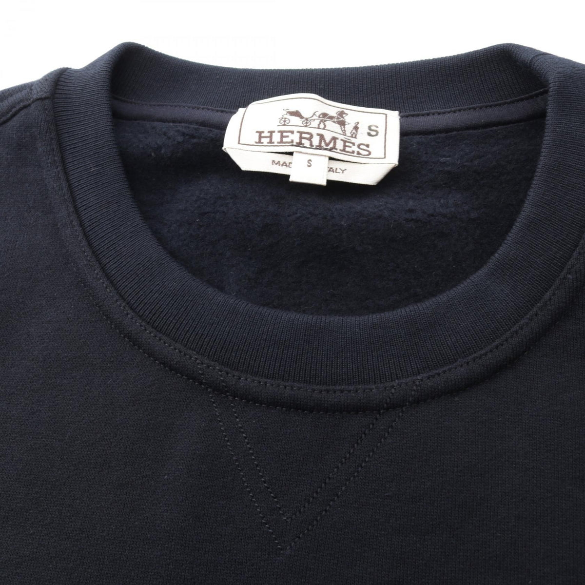 エルメス スポーツカプセル スウェット ネイビー系 トップス HERMES