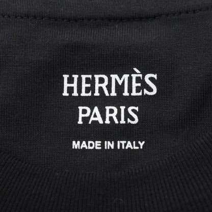 エルメス マキシ マイヨン エケストル 半袖Tシャツ ブラック系 ホワイト系 トップス HERMES