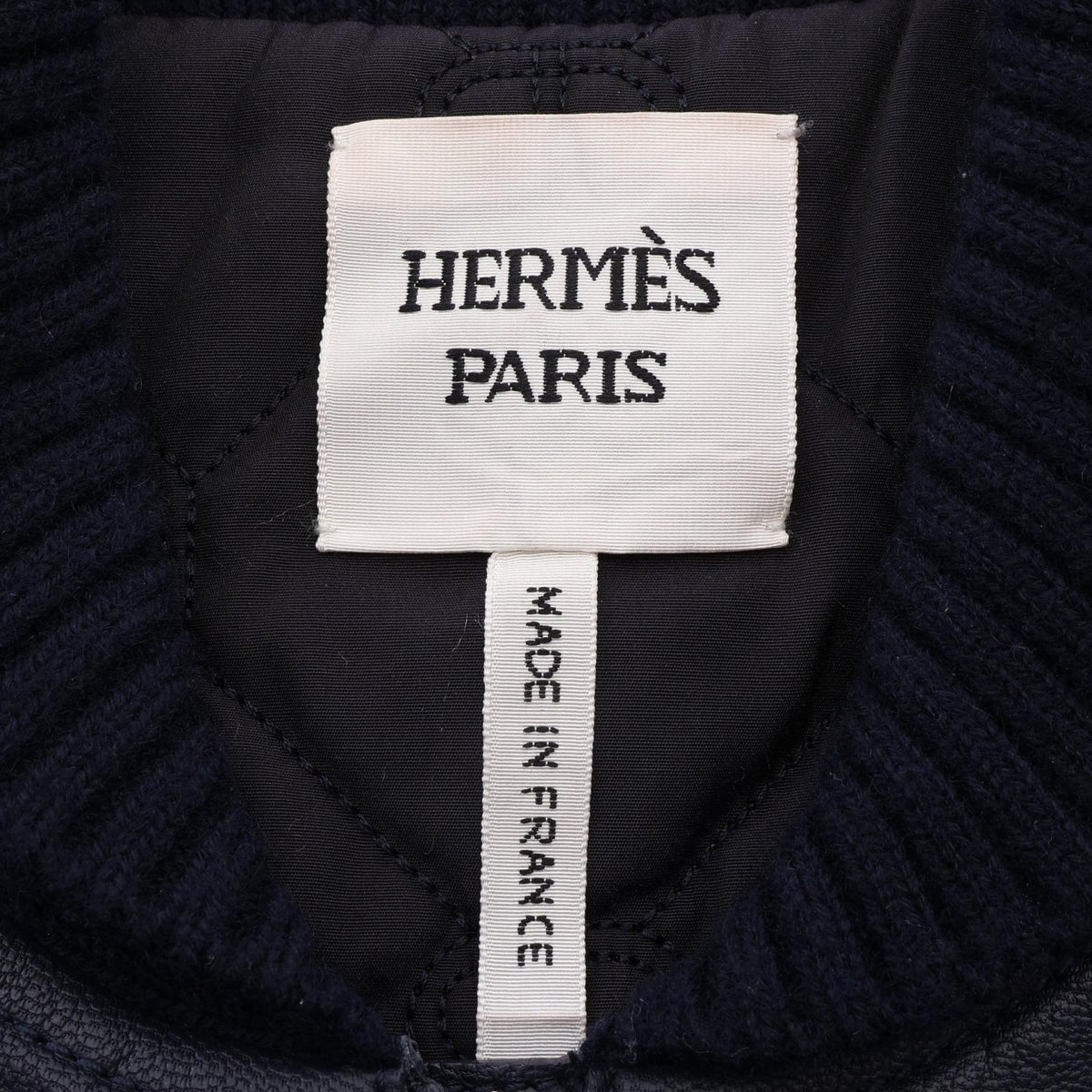 エルメス シェーヌダンクル ブルゾン ネイビー系 アウター HERMES