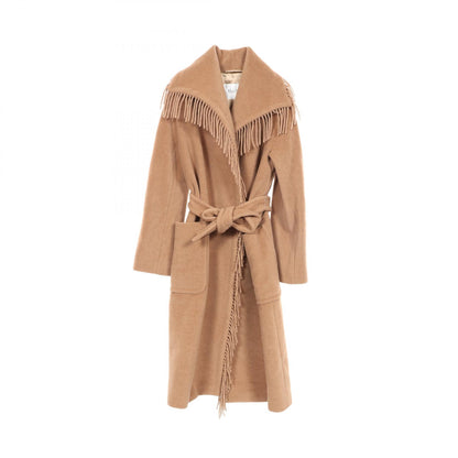 マックスマーラ フリンジ その他コート ベージュ系 アウター MAX MARA