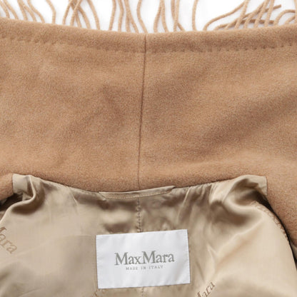 マックスマーラ フリンジ その他コート ベージュ系 アウター MAX MARA