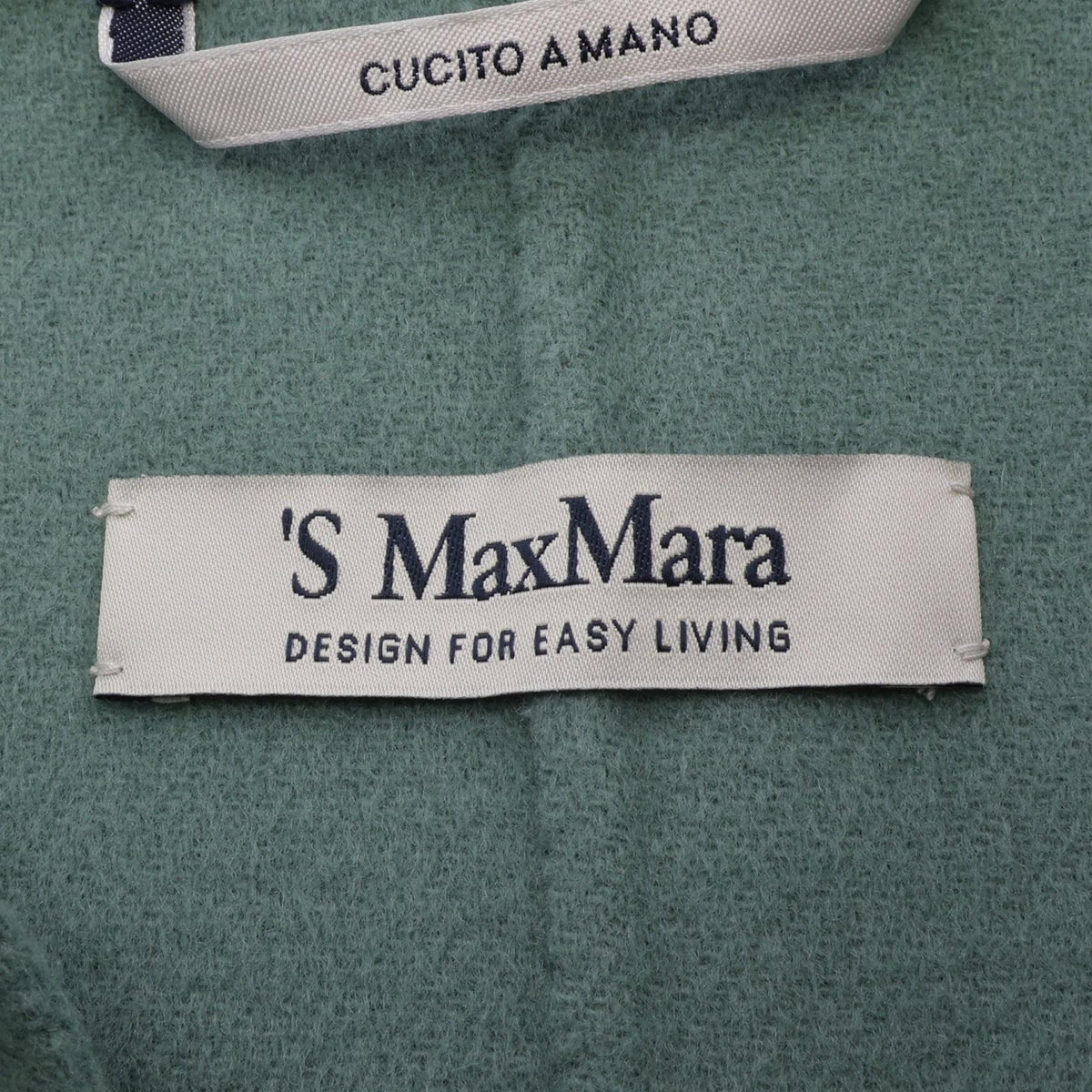 エス マックスマーラ クチート ア マーノ その他コート グリーン系 アウター 'S MAX MARA
