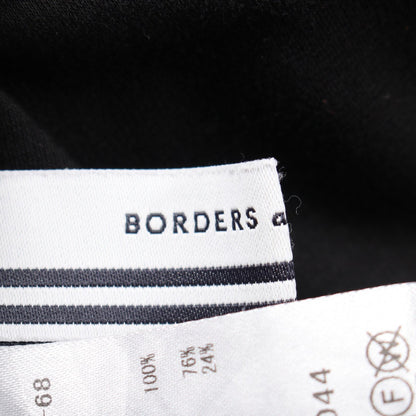 ボーダーズアットバルコニー FLARE TEE DRESS クルーネック 半袖 ワンピース ブラック系 ワンピース BORDERS AT BALCONY