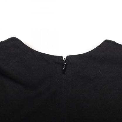 ボーダーズアットバルコニー FLARE TEE DRESS クルーネック 半袖 ワンピース ブラック系 ワンピース BORDERS AT BALCONY