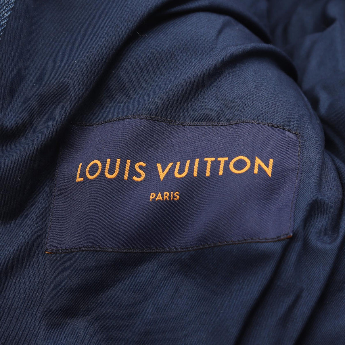 ルイ・ヴィトン モノグラム パテッドデニムブルゾン その他ジャケット ブルー系 アウター LOUIS VUITTON