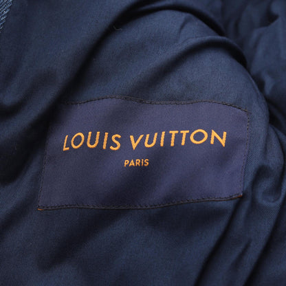 ルイ・ヴィトン モノグラム パテッドデニムブルゾン その他ジャケット ブルー系 アウター LOUIS VUITTON