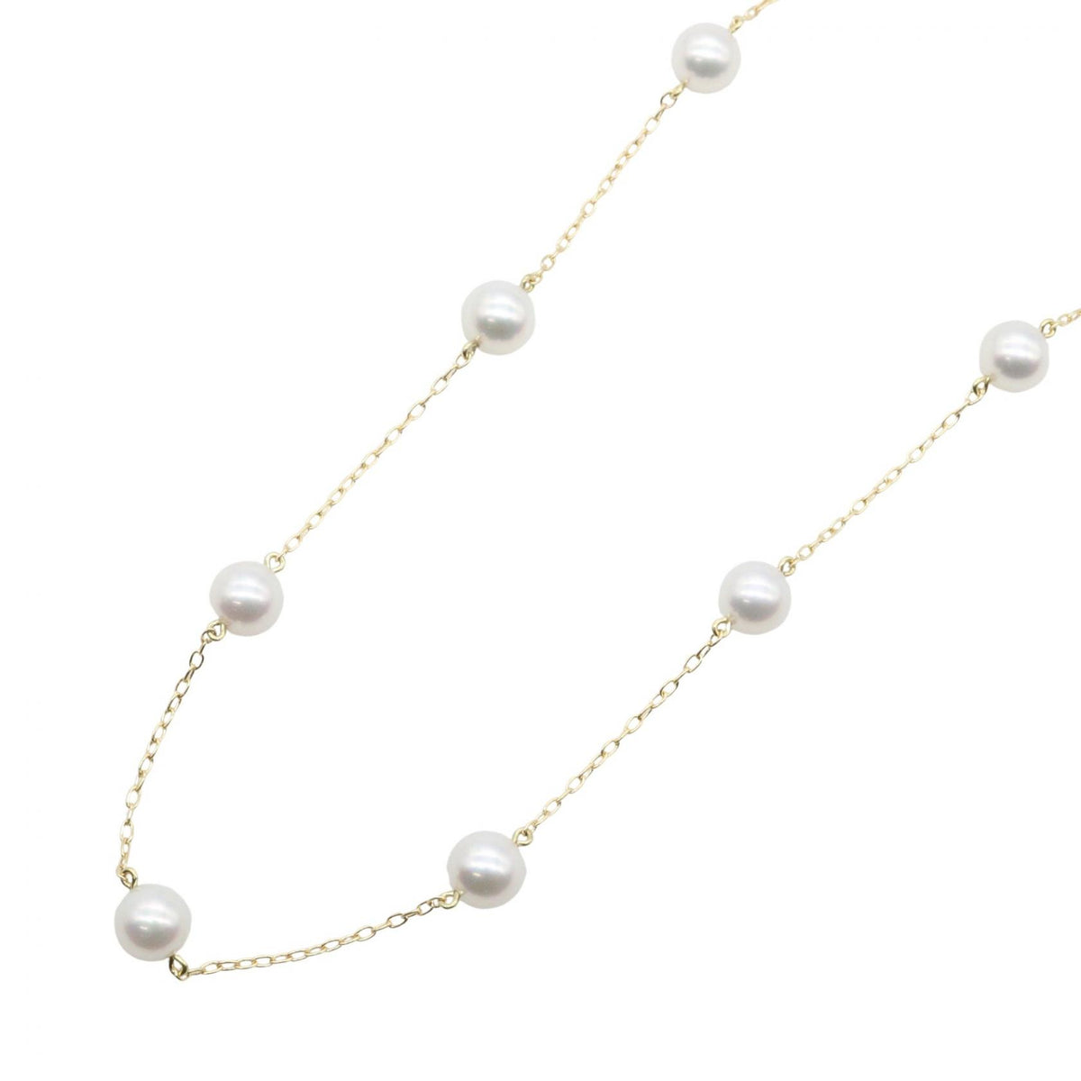 ミキモト パール ネックレス ネックレス ゴールド系 ホワイト系 アクセサリー MIKIMOTO